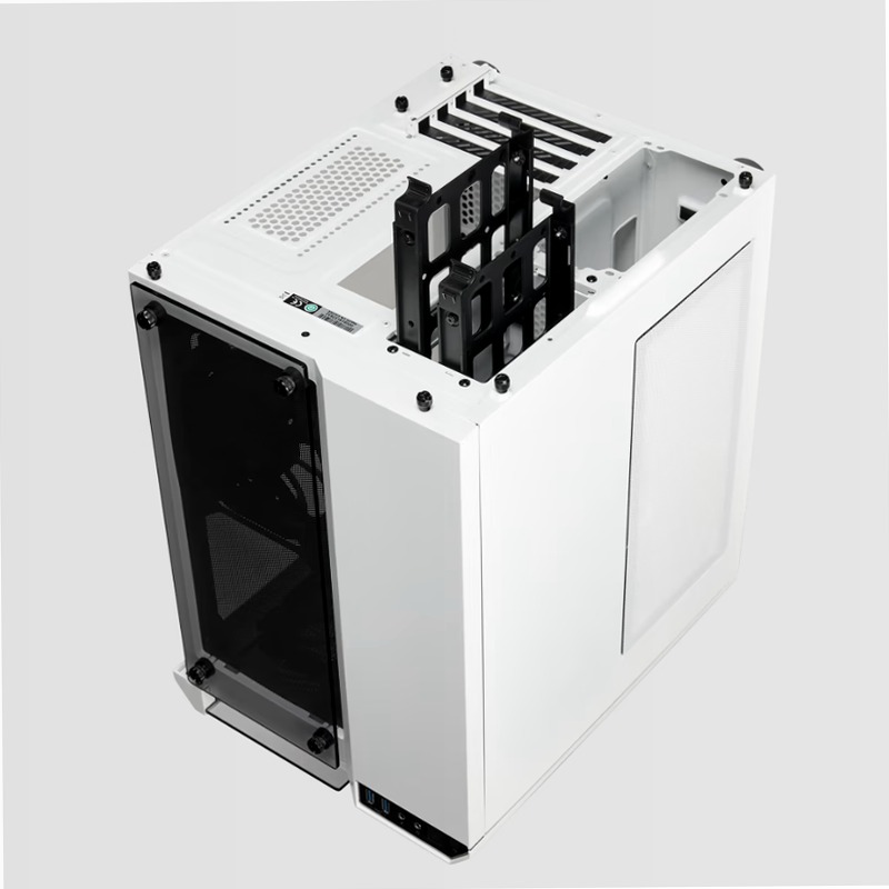 Case Micro ATX Crystal Series 280X in vetro temprato - Nero