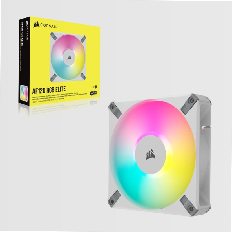Ventola PWM CORSAIR iCUE AF120 RGB ELITE 120mm