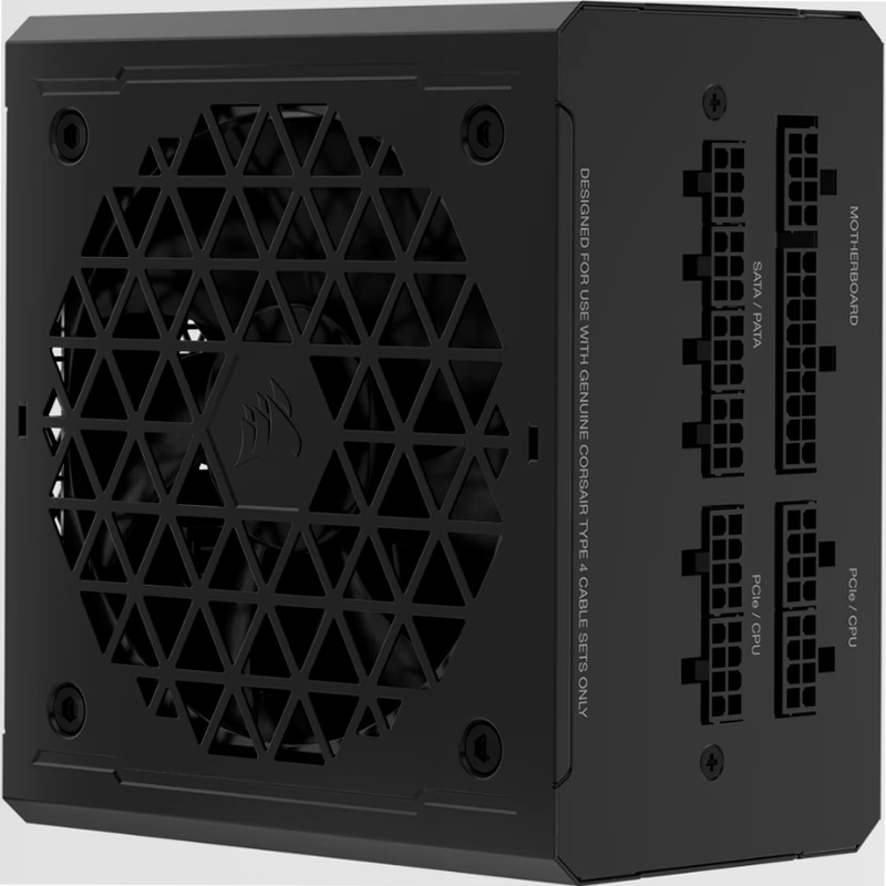 Alimentatore ATX RMe Series™ RM850 interamente modulare e a bassa rumorosità
