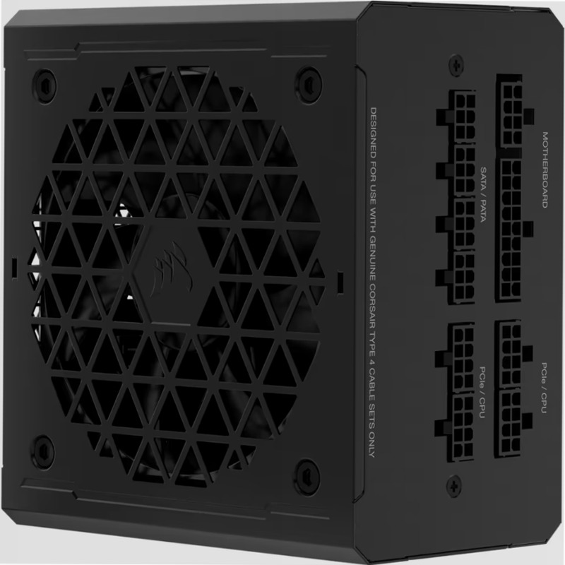 Alimentatore ATX RMe Series™ RM850 interamente modulare e a bassa rumorosità