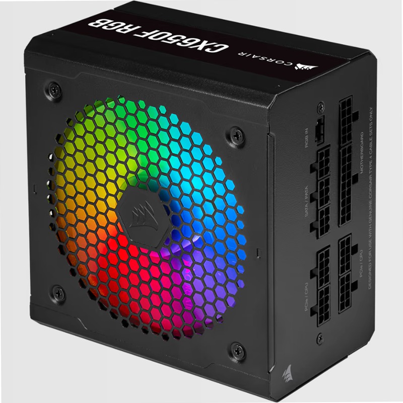 Alimentatore RGB CX650F — 80 PLUS Bronze