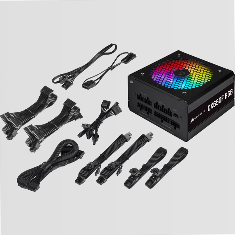 Alimentatore RGB CX650F — 80 PLUS Bronze