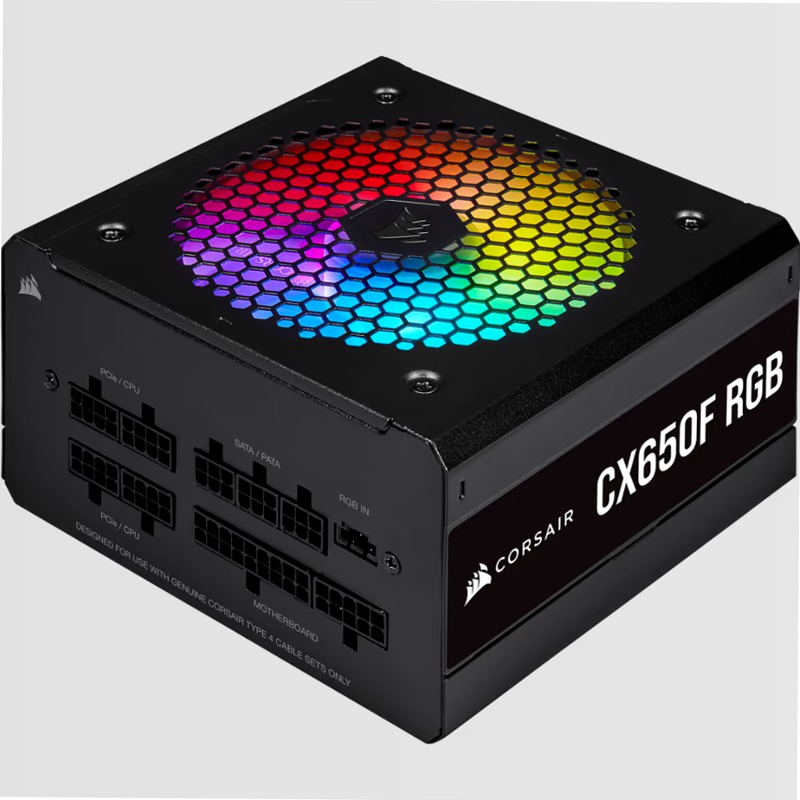 Alimentatore RGB CX650F — 80 PLUS Bronze