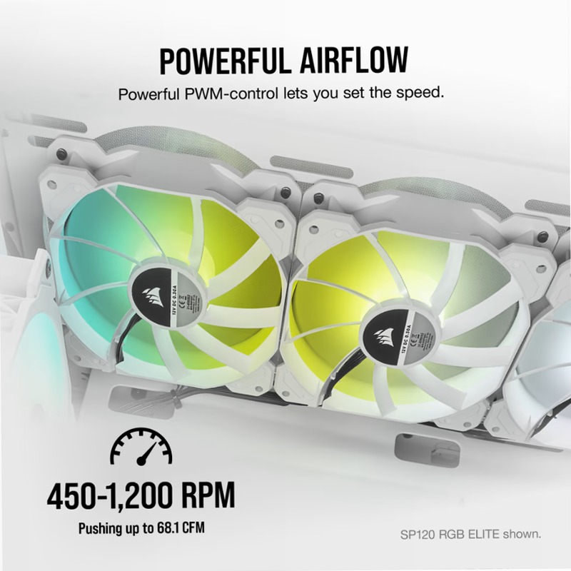 Ventola PWM SP140 RGB ELITE da 140 mm 140mm