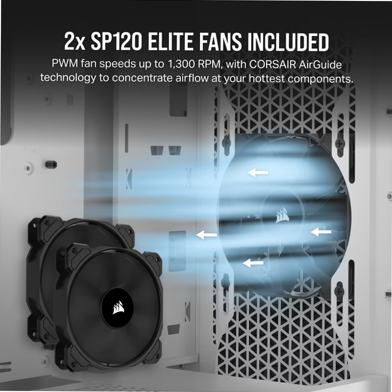 Case PC Mid-Tower 3000D AIRFLOW - Bianco