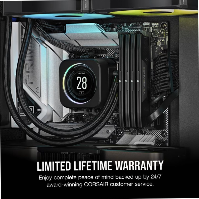 VENGEANCE® 32GB (2x16GB) DDR5 DRAM Up To 6000MT/s CL36