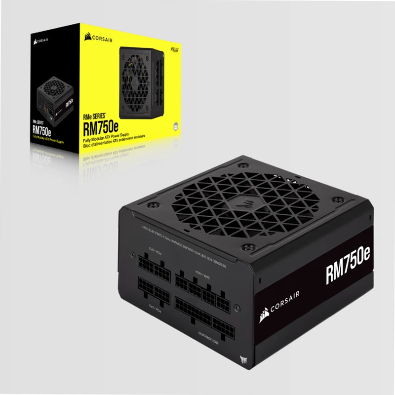 Alimentatore ATX RMe Series™ RM850 interamente modulare e a bassa rumorosità