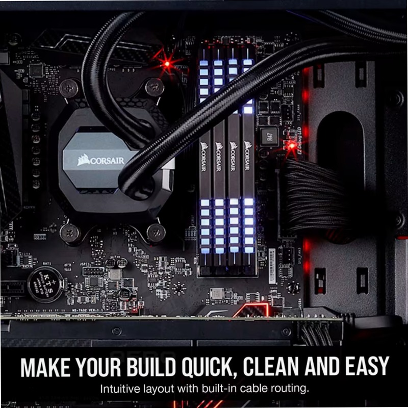 Case Gaming Carbide Series 275R Mid-Tower — Nero