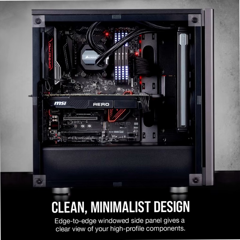 Case Gaming Carbide Series 275R Mid-Tower — Nero
