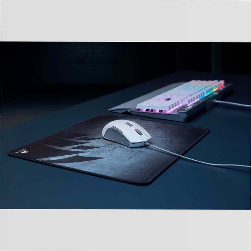 M55 RGB PRO Ambidextrous Multi-Grip Gaming Mouse — White