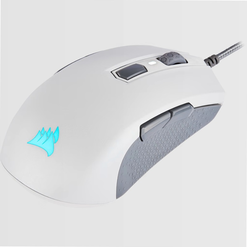 M55 RGB PRO Ambidextrous Multi-Grip Gaming Mouse — White