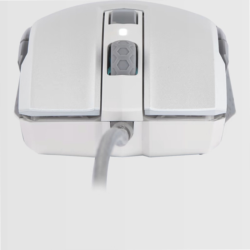 M55 RGB PRO Ambidextrous Multi-Grip Gaming Mouse — White