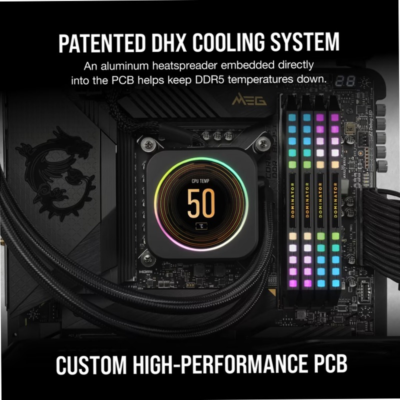 CORSAIR DOMINATOR PLATINUM RGB 64GB