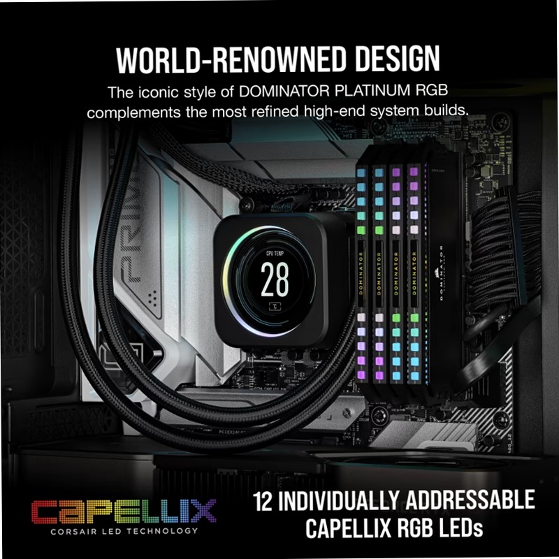 CORSAIR DOMINATOR PLATINUM RGB 64GB