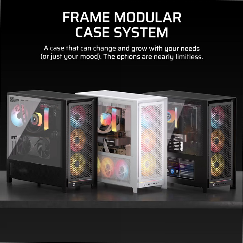 CASE PC MID-TOWER CORSAIR FRAME 5000D RS ARGB