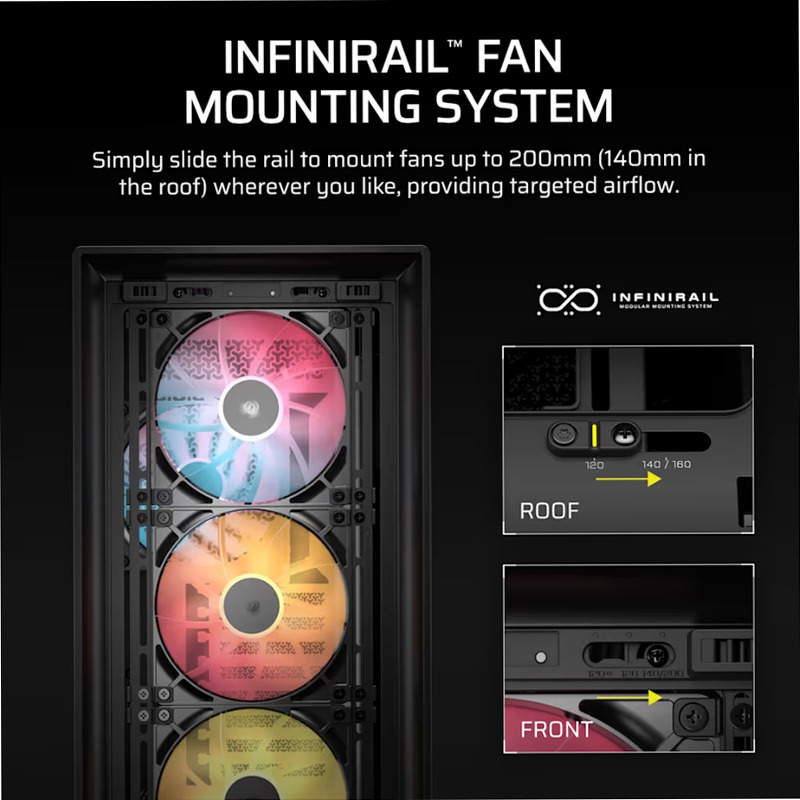 CASE PC MID-TOWER CORSAIR FRAME 5000D RS ARGB