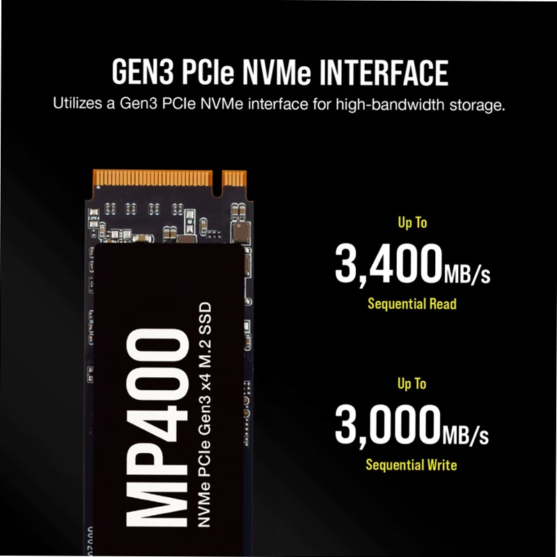 Unità SSD M.2 PCIe NVMe MP400 da 1 TB