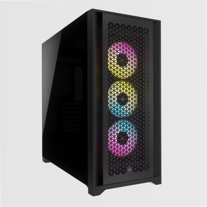 Case mid-tower iCUE 5000D RGB AIRFLOW - Black 3