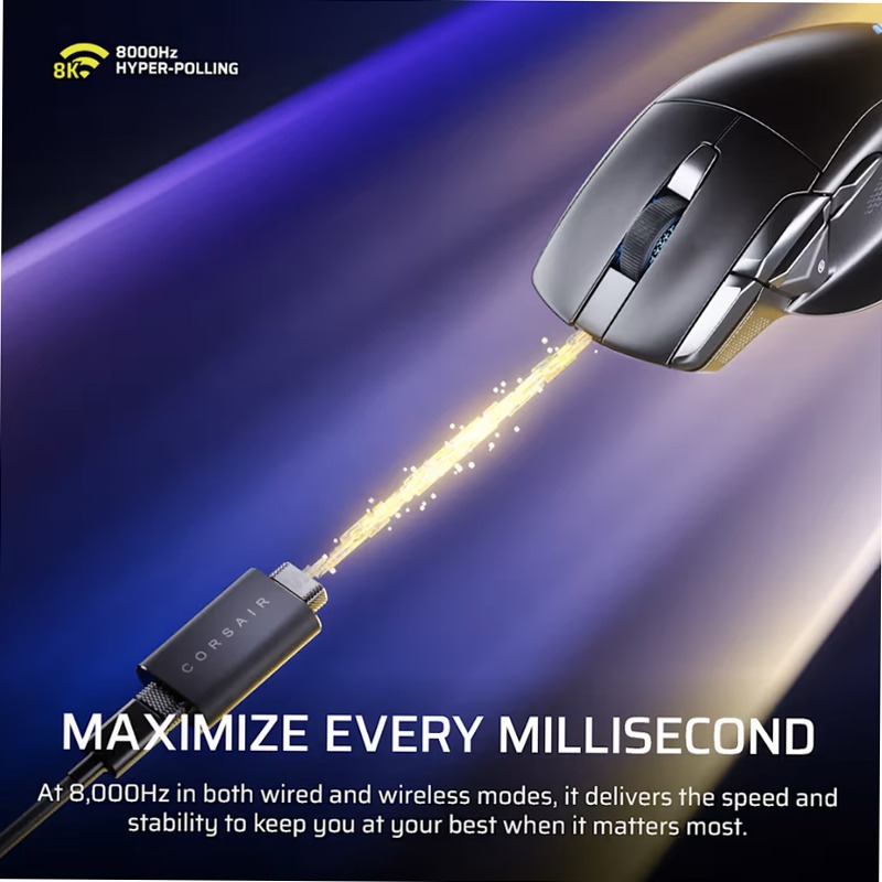 Mouse Gaming Nightsword V2 Wireless 1