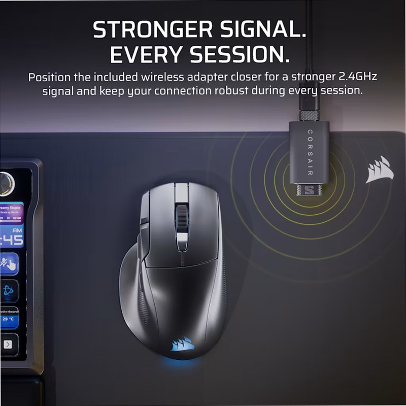 Mouse Gaming Nightsword V2 Wireless 1