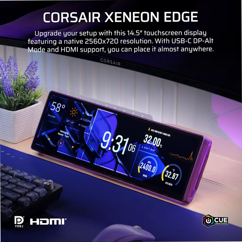 Schermo LCD XENEON EDGE 14,5" 14.5" Viola