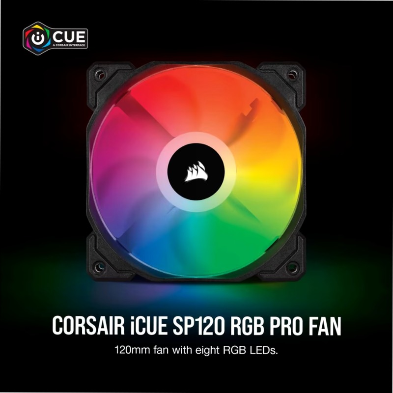 Ventola iCUE SP120 RGB PRO ad alte prestazioni