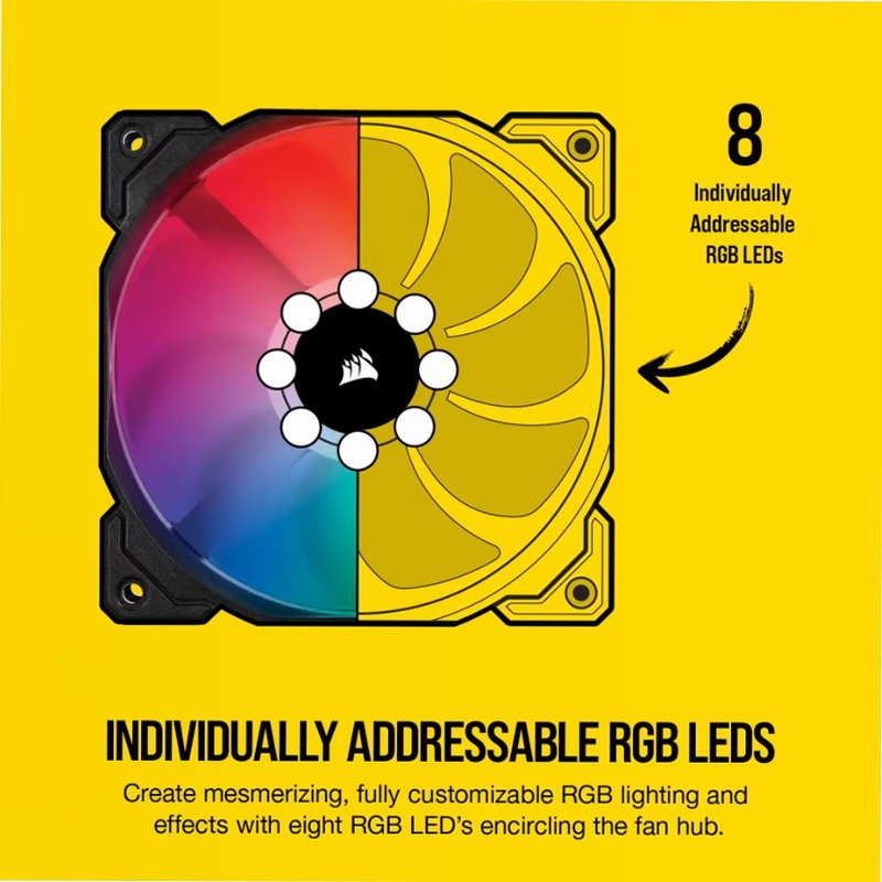 Ventola iCUE SP120 RGB PRO ad alte prestazioni