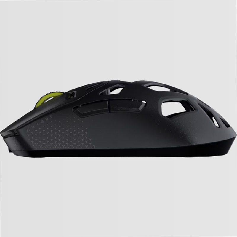 Mouse gaming SABRE v2 PRO WIRELESS IN LEGA DI MAGNESIO - Nero