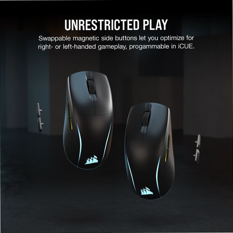 M75 WIRELESS - Mouse gaming RGB ultraleggero