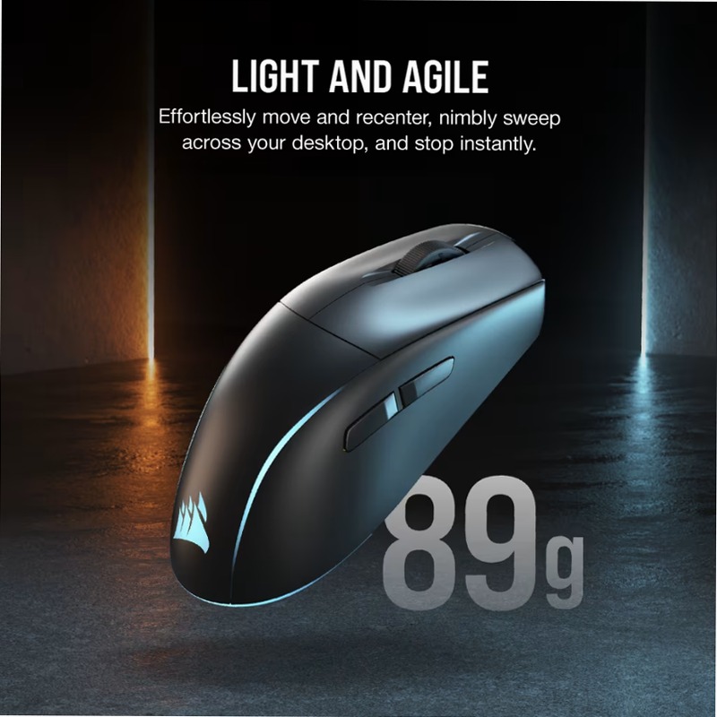 M75 WIRELESS - Mouse gaming RGB ultraleggero