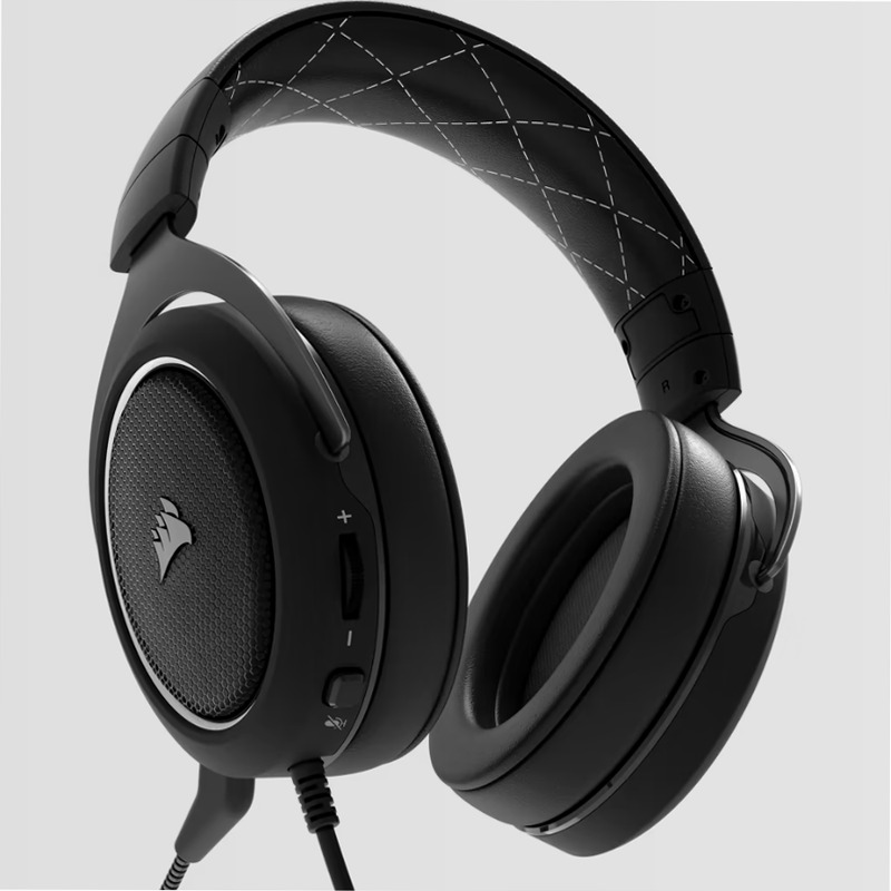 Cuffia con microfono gaming HS60 SURROUND — Bianco