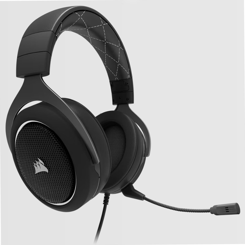 Cuffia con microfono gaming HS60 SURROUND — Bianco