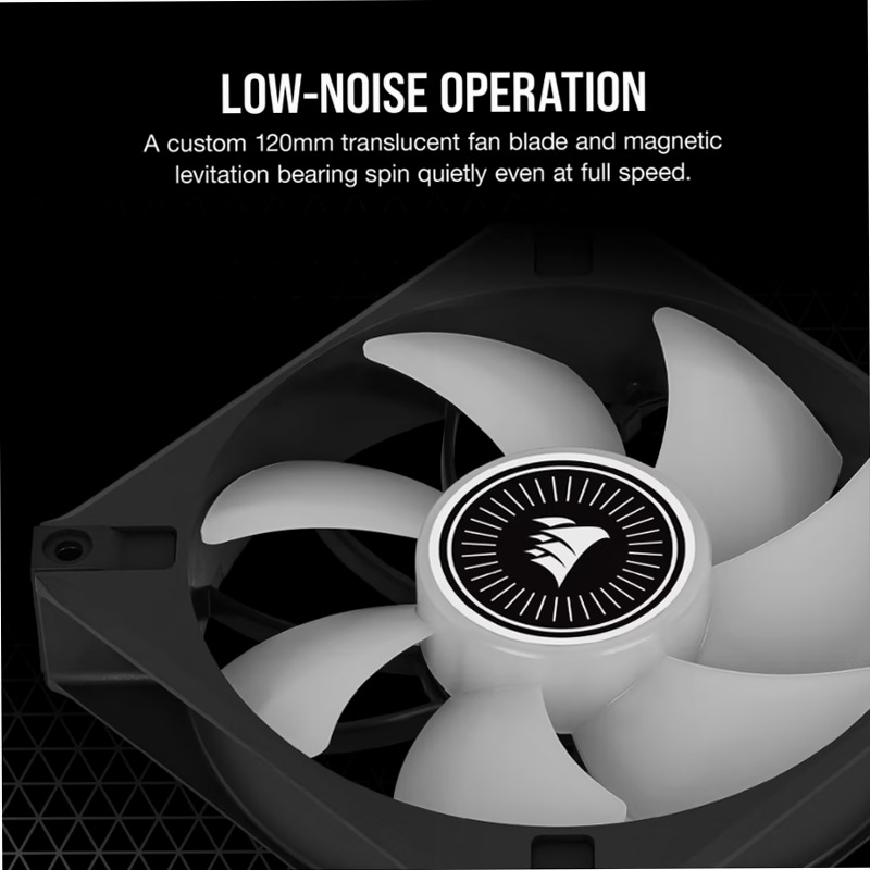Ventola PWM iCUE ML120 RGB ELITE 120mm 3