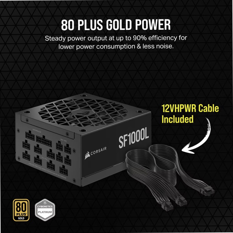Alimentatore SFX SF1000L Modulare a Bassa Rumorosità