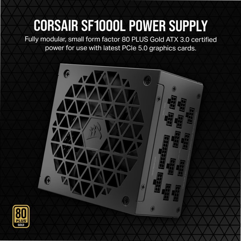 Alimentatore SFX SF1000L Modulare a Bassa Rumorosità