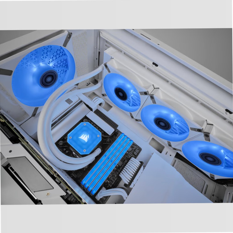 Ventola PWM a Levitazione Magnetica ML120 LED ELITE Blue Premium da 120mm
