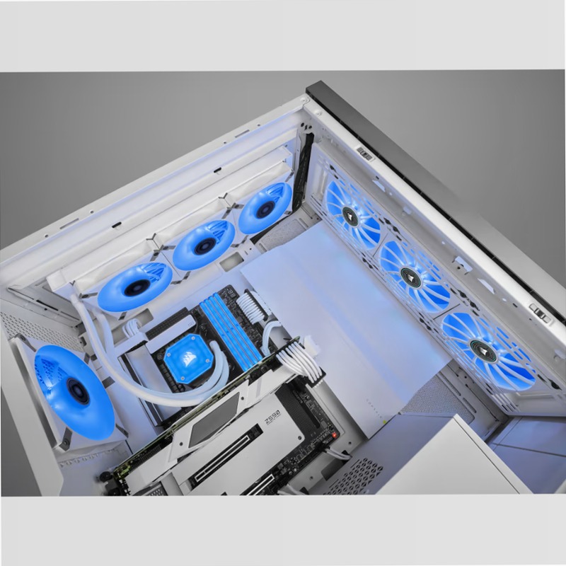 Ventola PWM a Levitazione Magnetica ML120 LED ELITE Blue Premium da 120mm
