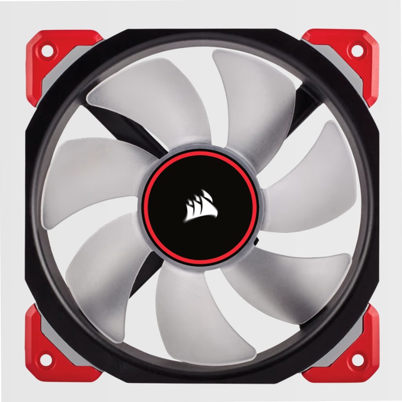 Ventola ML120 PRO da 120 mm PWM con LED rosso 120mm