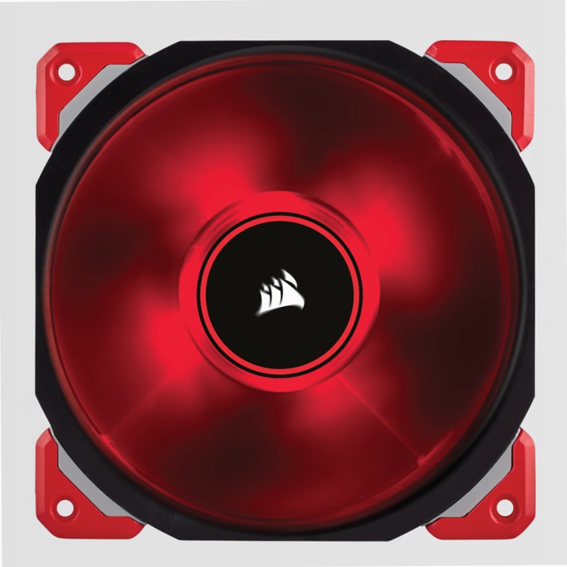 Ventola ML120 PRO da 120 mm PWM con LED rosso 120mm