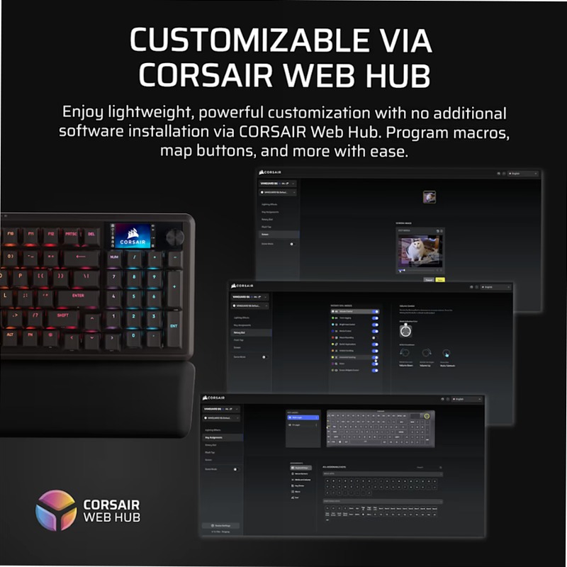 Tastiera Gaming VANGUARD 96 - Corsair MLX Plasma