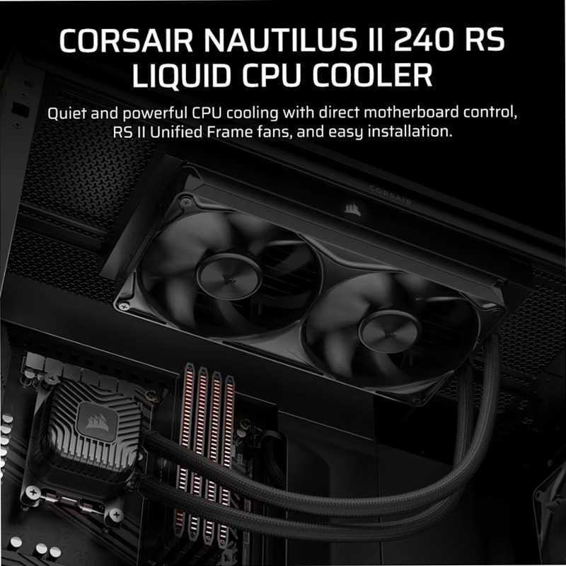 Dissipatore a liquido per CPU NAUTILUS II 240 RS