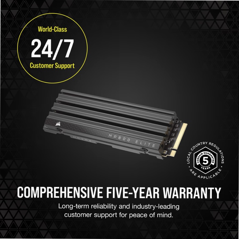 SSD M.2 NVMe 1.4 PCIe Gen4 x4 MP600 ELITE da 4 TB