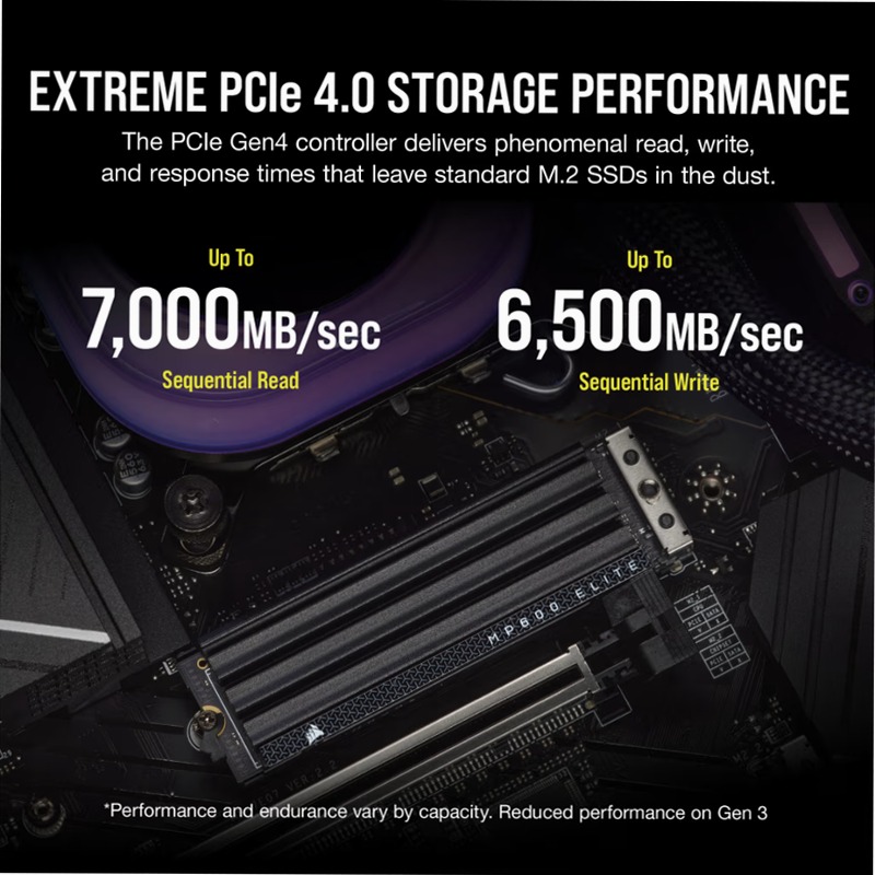 SSD M.2 NVMe 1.4 PCIe Gen4 x4 MP600 ELITE da 4 TB