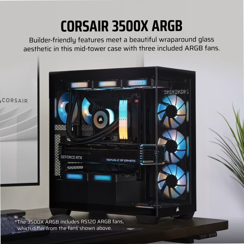 Case Mid-Tower CORSAIR 3500X ARGB