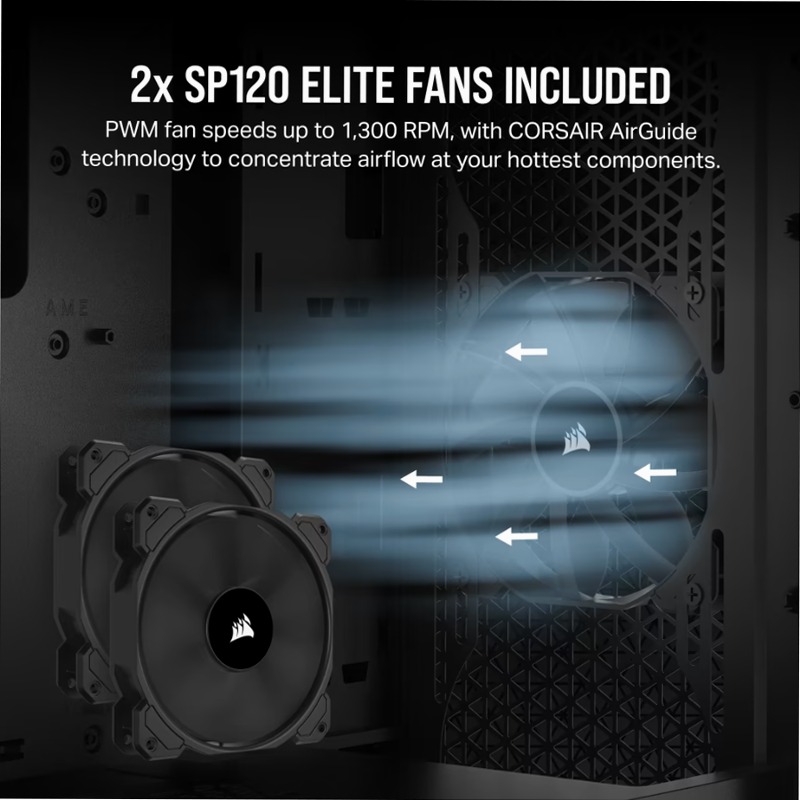 Case PC Mid-Tower 3000D AIRFLOW - Nero