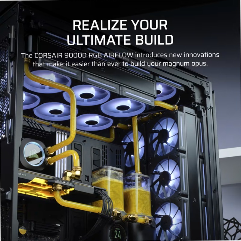 Case Super Full-Tower CORSAIR 9000D RGB AIRFLOW