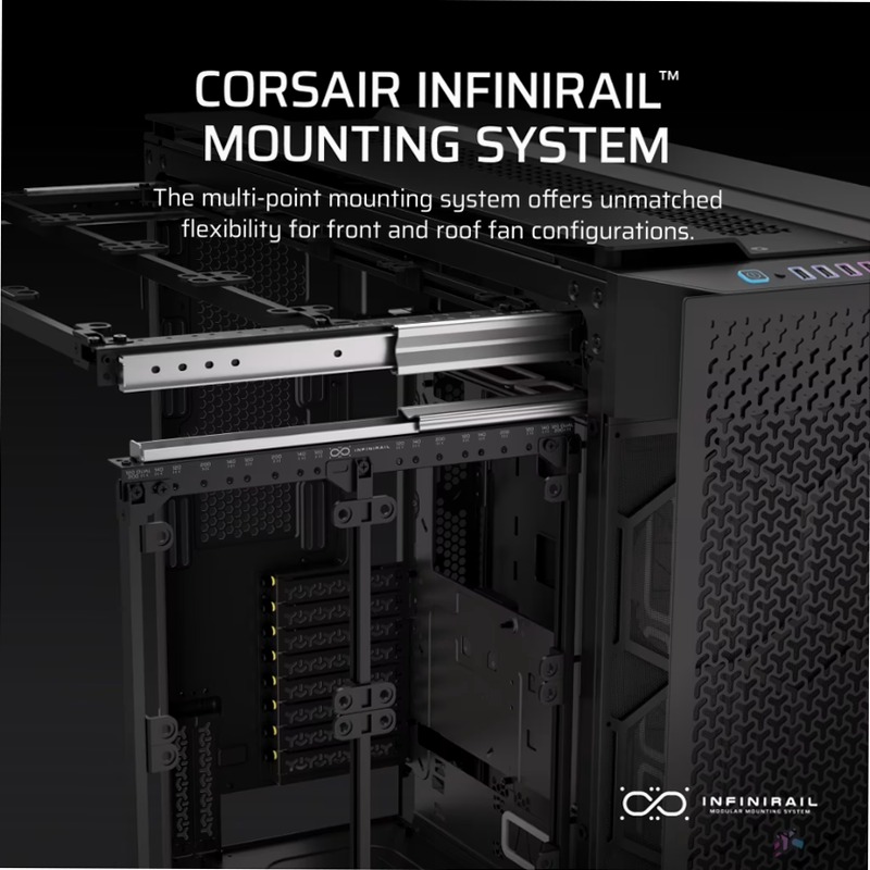 Case Super Full-Tower CORSAIR 9000D RGB AIRFLOW