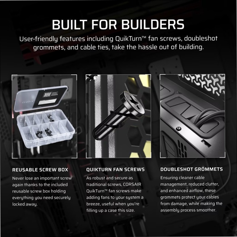 Case Super Full-Tower CORSAIR 9000D RGB AIRFLOW