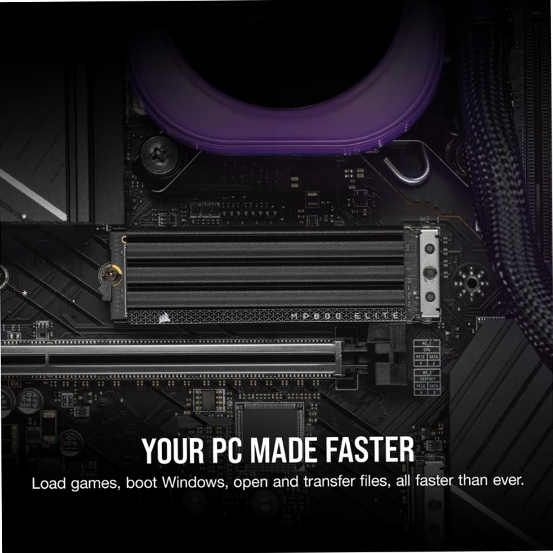 SSD M.2 NVMe 1.4 PCIe Gen4 x4 MP600 ELITE da 1 TB
