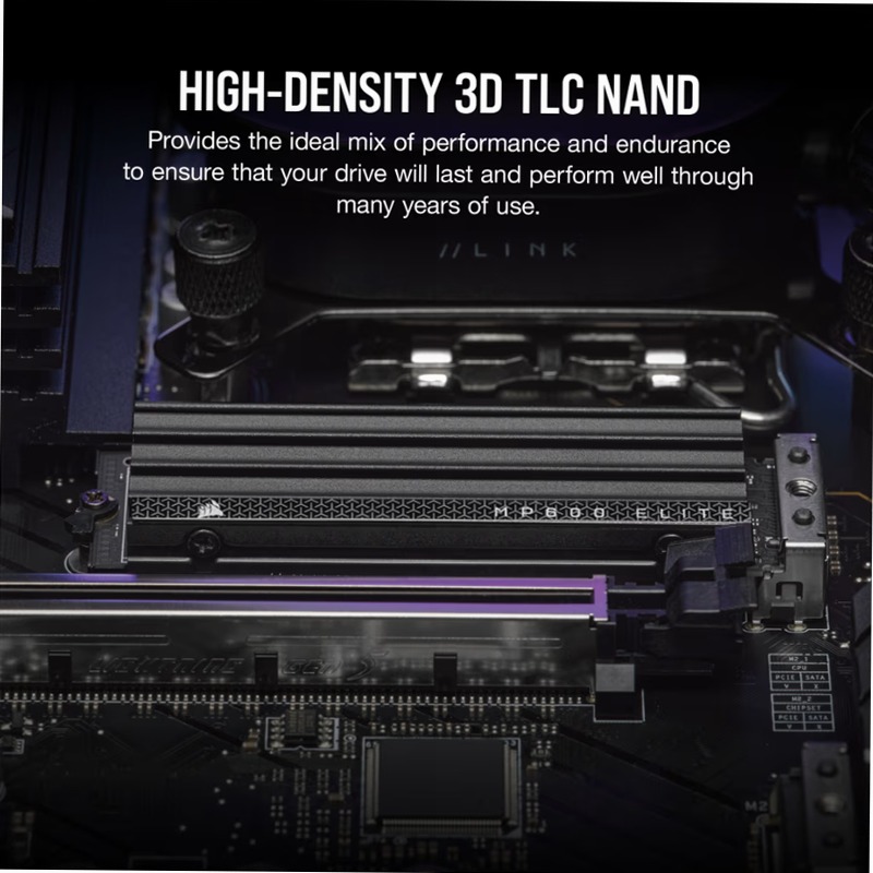 SSD M.2 NVMe 1.4 PCIe Gen4 x4 MP600 ELITE da 1 TB